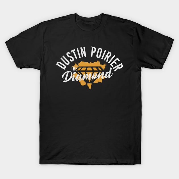 Dustin Poirier The Diamond T-Shirt by cagerepubliq